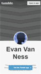 Mobile Screenshot of evanvanness.com